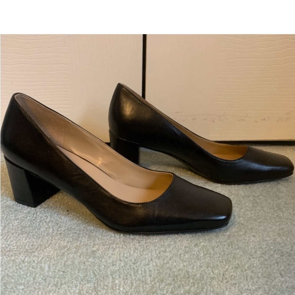 NATURALIZER KARINA Black Leather pump-size 7-Brand new without box - Picture 5 of 12